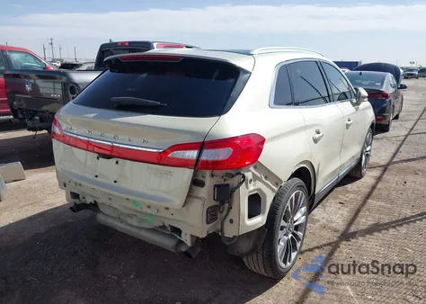 2016 Lincoln Mkx Reserve z USA, uszkodzony, nr VIN 2LMTJ6LP2GBL52754